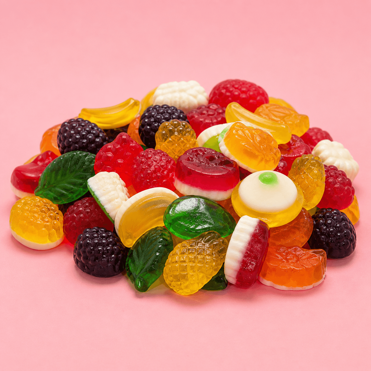 Fruchtige Gummi Bonbons